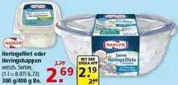 Multi Markt NADLER Heringsfilet oder Heringshappen Angebot