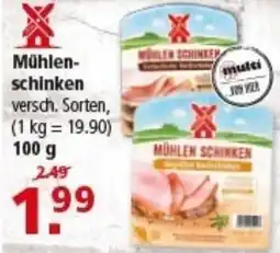 Multi Markt Mühlen- schinken Angebot