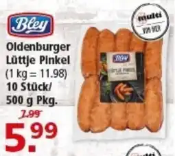 Multi Markt Bley Oldenburger Lüttje Pinkel Angebot