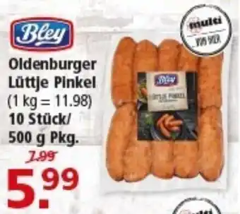 Multi Markt Bley Oldenburger Lüttje Pinkel Angebot