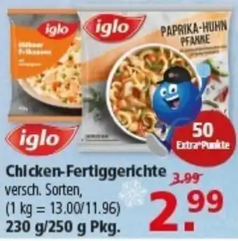Multi Markt iglo Chicken-Fertiggerichte Angebot