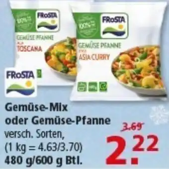 Multi Markt FROSTA Gemüse-Mix oder Gemüse-Pfanne Angebot