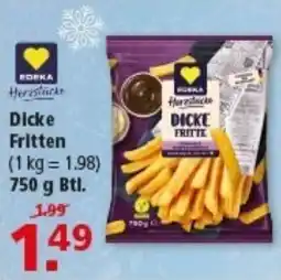 Multi Markt EDEKA Dicke Fritten Angebot