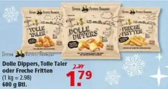 Multi Markt Dolle Dippers, Tolle Taler oder Freche Fritten Angebot