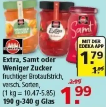 Multi Markt Extra, Samt oder Weniger Zucker Angebot
