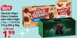 Multi Markt Nestle Chodlalt Chips/ Choco Crossles oder After Eight Angebot