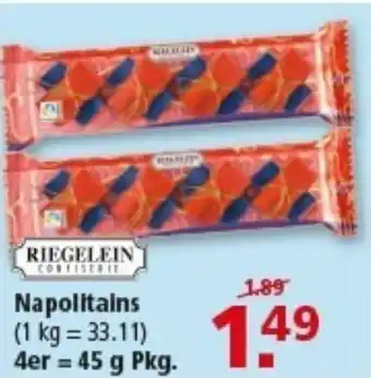 Multi Markt RIEGELEIN CONFISERIE Napolitains Angebot