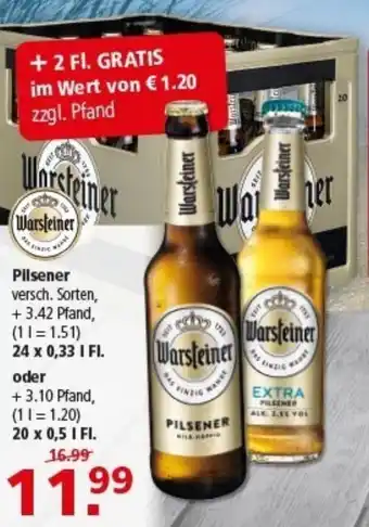 Multi Markt Warsteiner Pilsener Angebot