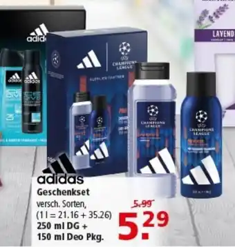 Multi Markt adidas Geschenkset Angebot