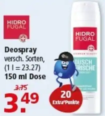 Multi Markt HIDRO FUGAL Deospray Angebot