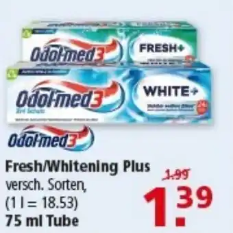 Multi Markt Odol-med3 Fresh/Whitening Plus Angebot