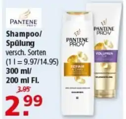 Multi Markt PANTENE Shampoo/ Spülung Angebot