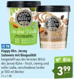 CITTI Markt Happy Mrs. Jersey Sahneeis mit Bioqualität Angebot