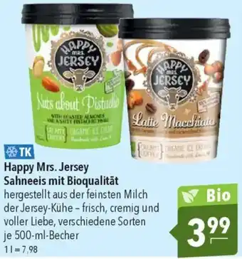 CITTI Markt Happy Mrs. Jersey Sahneeis mit Bioqualität Angebot
