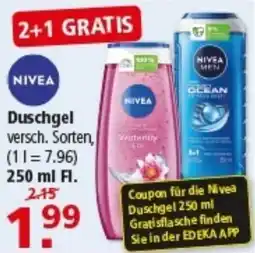 Multi Markt NIVEA Duschgel Angebot