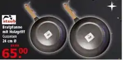 Multi Markt staub Bratpfanne mit Holzgriff Angebot