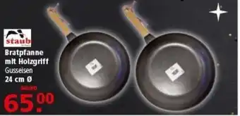 Multi Markt staub Bratpfanne mit Holzgriff Angebot