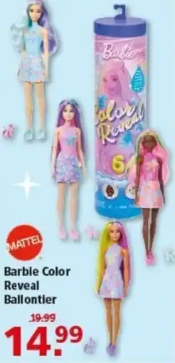 Multi Markt MATTEL Barbie Color Reveal Ballontier Angebot