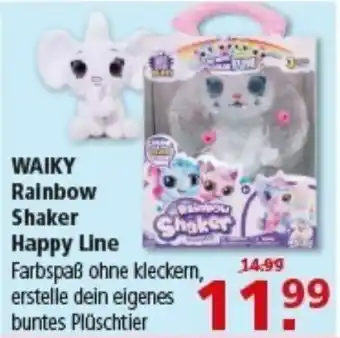 Multi Markt WAIKY Rainbow Shaker Happy Line Angebot