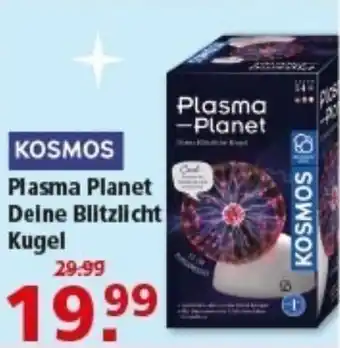 Multi Markt KOSMOS Plasma Planet Deine Blitzlicht Kugel Angebot