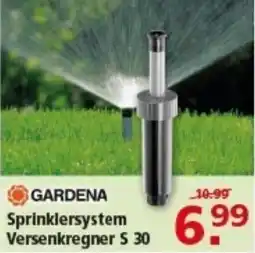 Multi Markt GARDENA Sprinklersystem Versenkregner S 30 Angebot