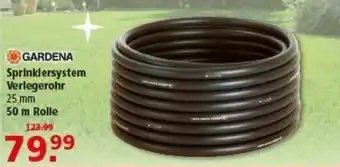 Multi Markt GARDENA Sprinklersystem Verlegerohr Angebot