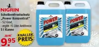 Multi Markt NIGRIN Scheibenfrostschutz „Power Konzentrat" Angebot