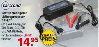 Multi Markt cartrend Batterieladegerät „Microprozessor DP 4.1" Angebot
