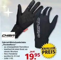 Multi Markt CHIBA Fahrrad-Winterhandschuhe „Thermofleece" Angebot