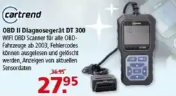 Multi Markt cartrend OBD II Diagnosegerät DT 300 Angebot