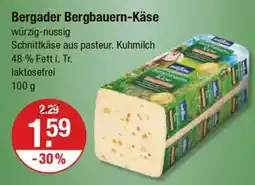 V Markt Bergader Bergbauern-Käse Angebot