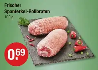 V Markt Frischer Spanferkel-Rollbraten Angebot