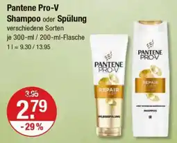 V Markt Pantene Pro-V Shampoo oder Spülung Angebot