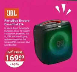 V Markt JBL PartyBox Encore Essential 2 Angebot
