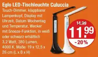 V Markt Eglo LED-Tischleuchte Culuccia Angebot