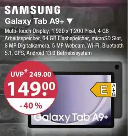 V Markt SAMSUNG Galaxy Tab A9+ Angebot