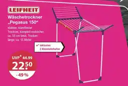 V Markt LEIFHEIT Wäschetrockner „Pegasus 150" Angebot