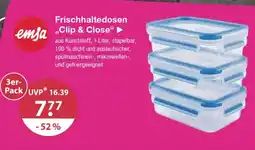 V Markt emsa Frischhaltedosen "Clip & Close" Angebot