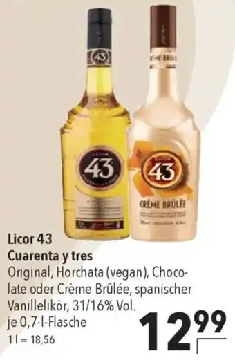 CITTI Markt Licor 43 Cuarenta y tres Angebot