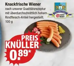 V Markt Knackfrische Wiener Angebot