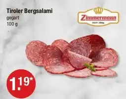V Markt Tiroler Bergsalami Angebot