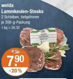 V Markt weida Lammkeulen-Steaks Angebot