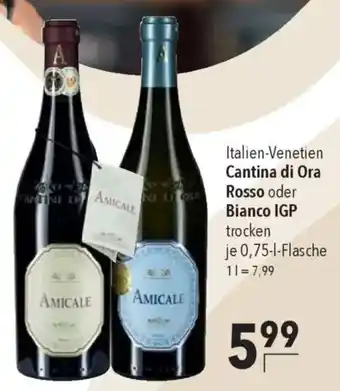 CITTI Markt Cantina di Ora Rosso oder Bianco IGP Angebot