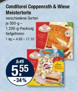 V Markt Conditorei Coppenrath & Wiese Meistertorte Angebot