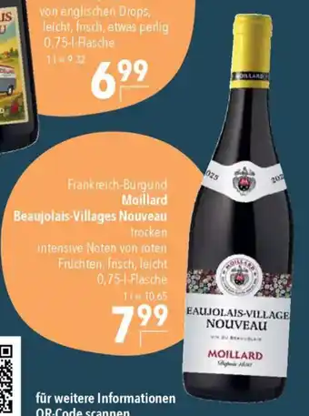 CITTI Markt Moillard Beaujolais-Villages Nouveau Angebot