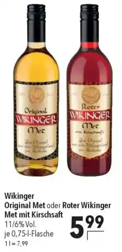 CITTI Markt Wikinger Original Met oder Roter Wikinger Met mit Kirschsaft Angebot