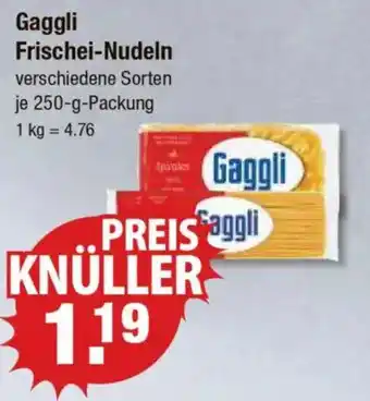 V Markt Gaggli Frischei-Nudeln Angebot