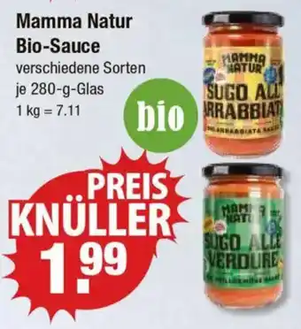 V Markt Mamma Natur Bio-Sauce Angebot