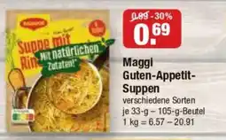V Markt Maggi Guten-Appetit- Suppen Angebot