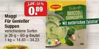 V Markt Maggi Für Genießer Suppen Angebot